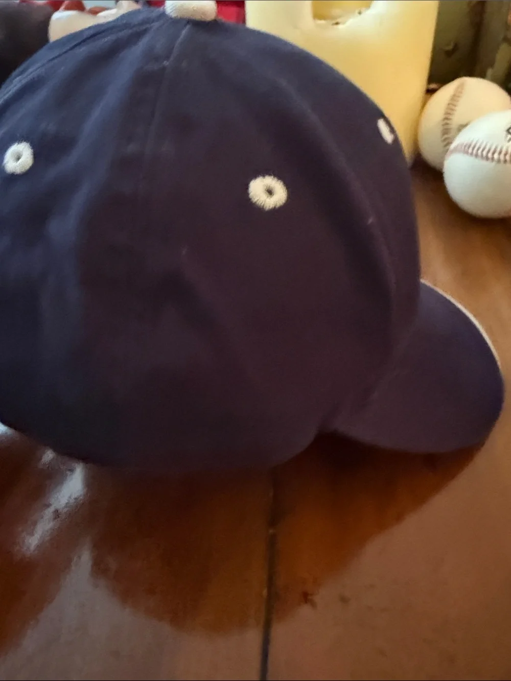 Navy and Cream Baseball Cap - Home Oil & Gas Company Inc.